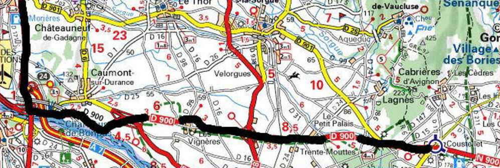 Directions from Avignon TGV station to Coustellet Directions from Avignon TGV station to Coustellet